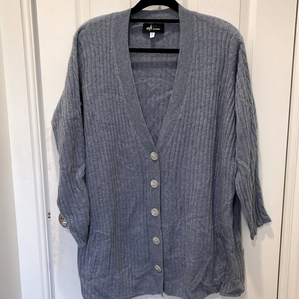 Naadam Soft Cashmere long Cardigan NWOT Size XL